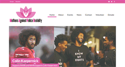 Desktop Screenshot of mothersagainstpolicebrutality.org